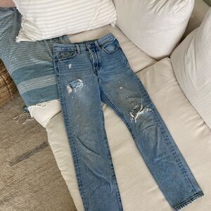 Levi’s 501 Distressed Boot Cut